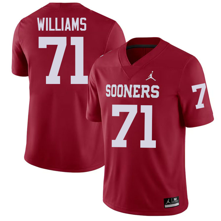 Trent Williams Oklahoma Sooners Jersey,Oklahoma Sooners Football Uniforms,Jersey-Crimson